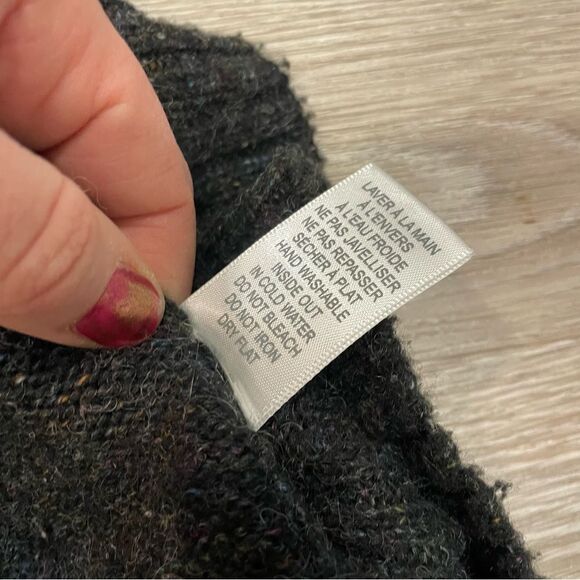 Twik Gray Knit Sweater Cowl neck - Picture 2 of 8